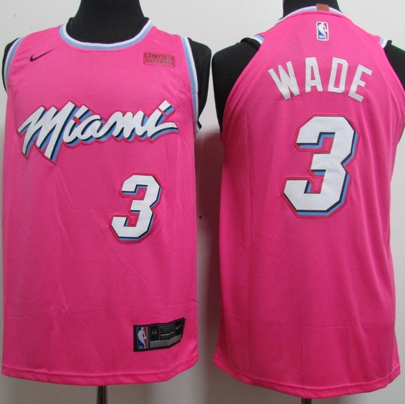 wade pink jersey
